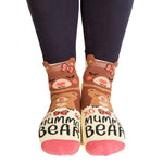 Mumma Bear Feet Speak Socks