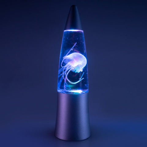 Jellyfish Shake & Shine Glitter Lamp